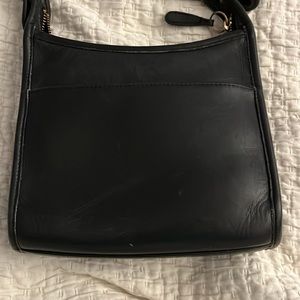 Vintage Coach Legacy Black Leather Crossbody